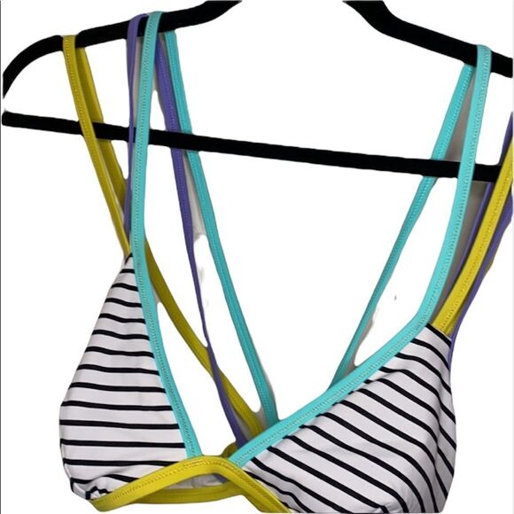 ✨ VS Happy Stripe Bikini Set✨ - Picture 7 of 10